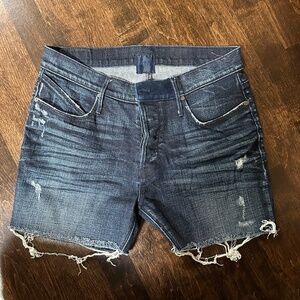 RTA Cutoff Dark Blue Denim Shorts, Size 26